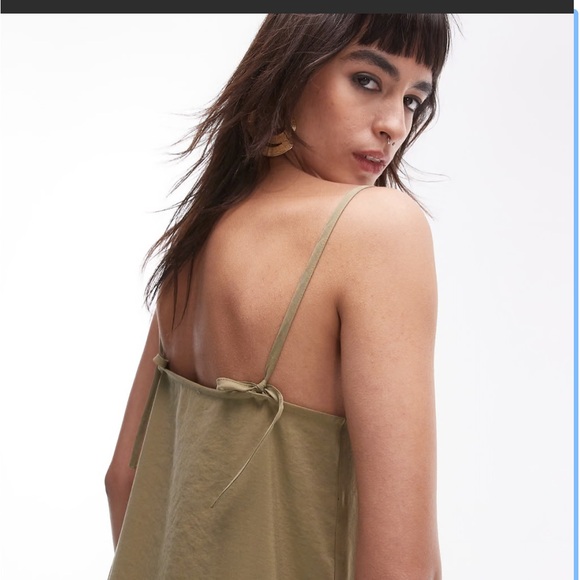 TOPSHOP CUPRO STUNNING MIDI DRESS ❤️NWT❤️IN STORES❤️ - Picture 4 of 5